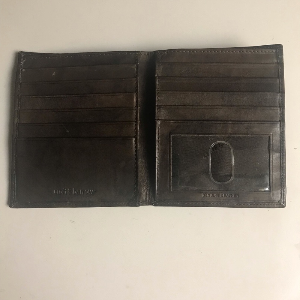 CROFT & BARROW VERY FINE LEATHER CARD HOLDER. MADE IN INDIA